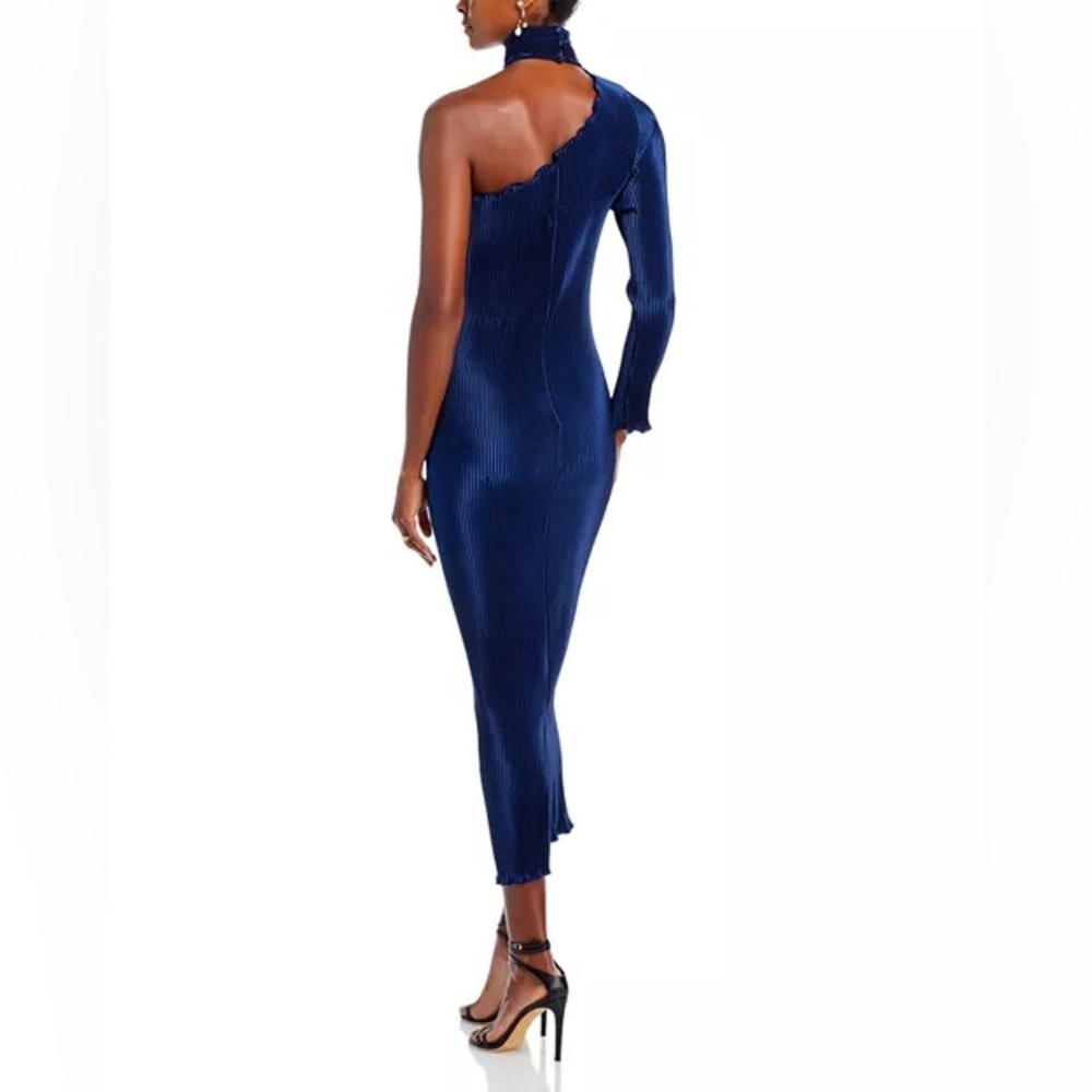 NWT L'IDEE 90s One Shoulder Dress - Picture 4 of 15